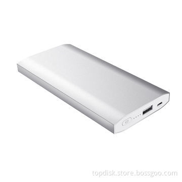 Lithium polymer battery mobile phone charger with 10000mAh capacity